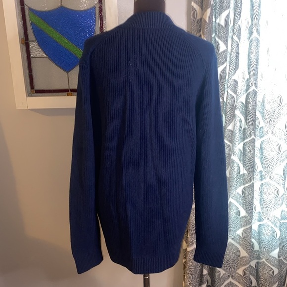 Express 100% cotton button up collared cardigan sweater - Picture 4 of 11